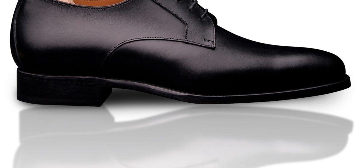 chaussure derby femme noir